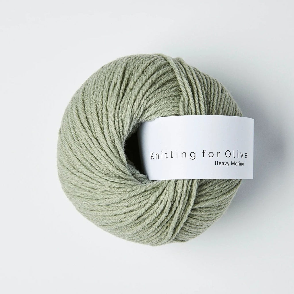 HEAVYMERINO-KFO-Dusty Artichoke - HEAVY MERINO - Knitting for Olive - Knitting for Olive