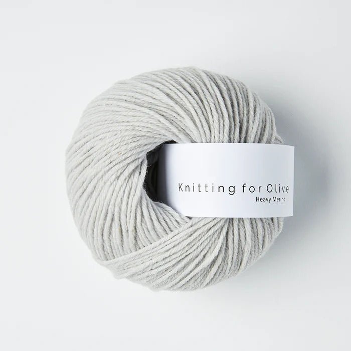 Heavy Merino Pearl Gray - Knitting for Olive