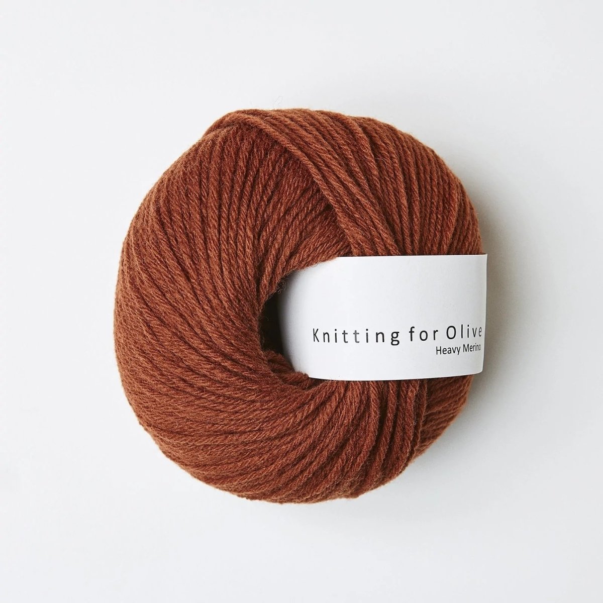 Heavy Merino Rust - Knitting for Olive