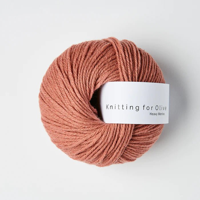 Heavy Merino Terracotta Rose - Knitting for Olive
