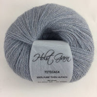 Titicaca Alpaga - Holstgarn Silver Sky - HOLSTGARN