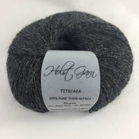 Titicaca Alpaga - Holstgarn Slate Grey - HOLSTGARN