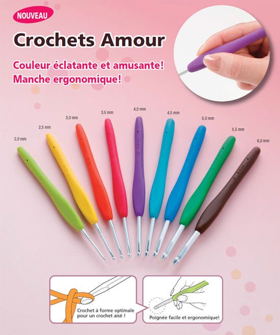 Espace Tricot  Clover - Amour Crochet Hook - Espace Tricot