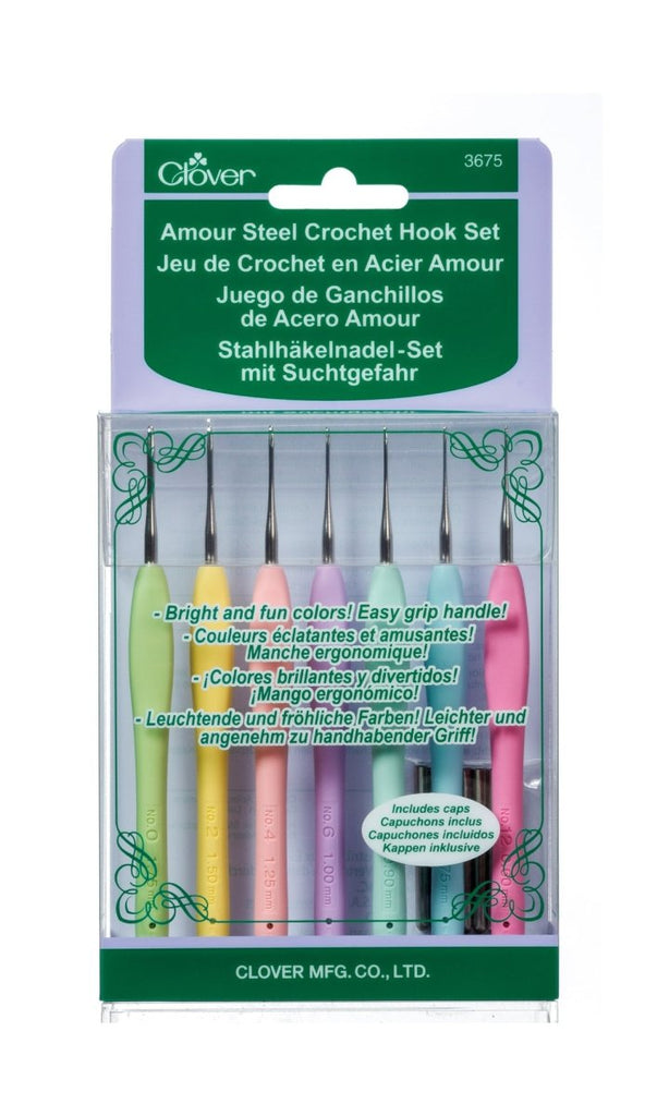 3675 - KIT CROCHETS AMOUR – Petits numéros - Clover