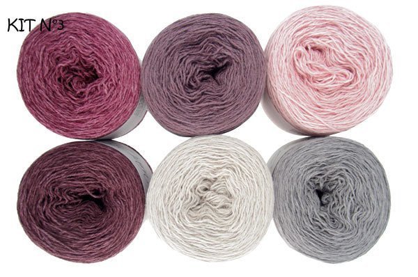 Kit 3 KIT SPONTANEOUS - Laine et Tricot
