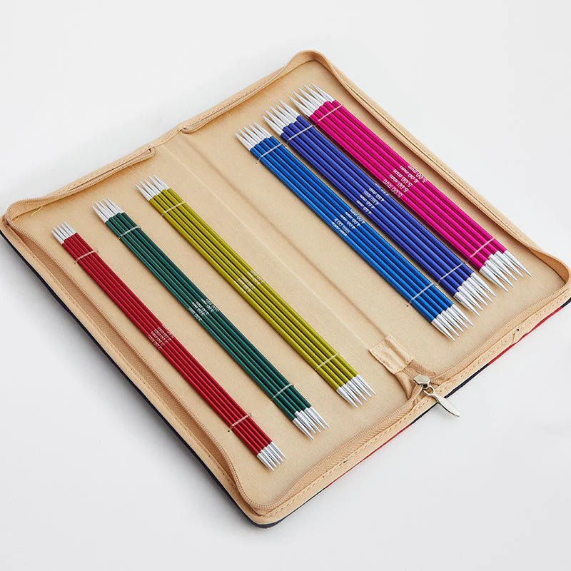 KnitPro Zing - Jeu d'aiguilles droites doubles pointes 20 cm - Knit Pro
