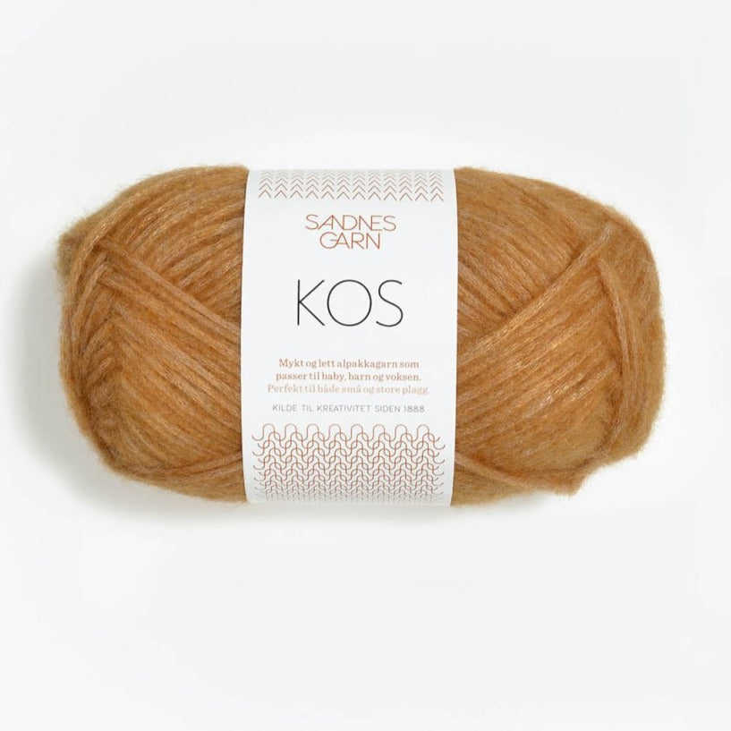 KOS 2533-Brun Jaune clair - Sandnes Garn