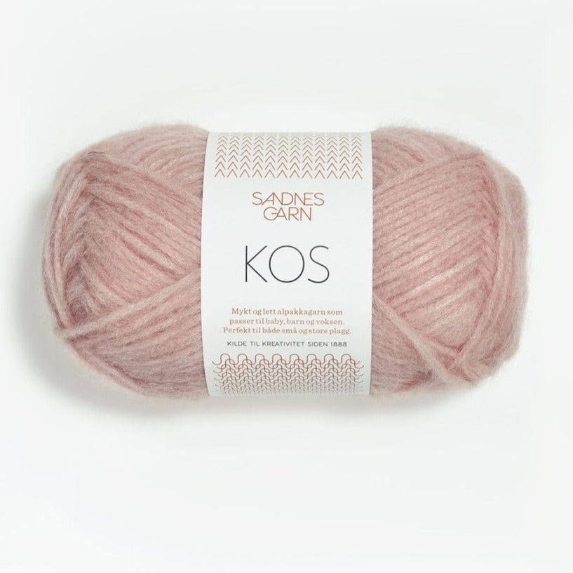 SANDNES-KOS-3511-Rose poudre - KOS - Sandnes Garn