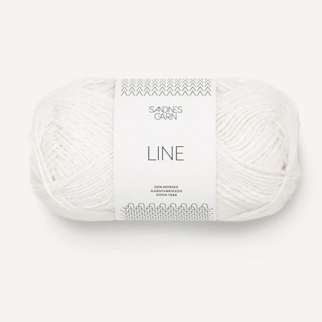 LINE 1002-Blanc - Sandnes Garn