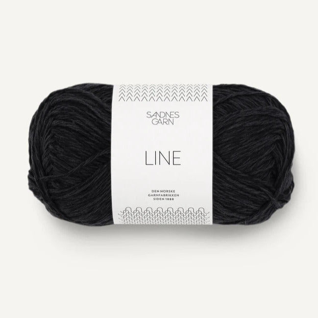 LINE 1099-Noir - Sandnes Garn