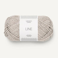 LINE 3820-Gris Perle - Sandnes Garn