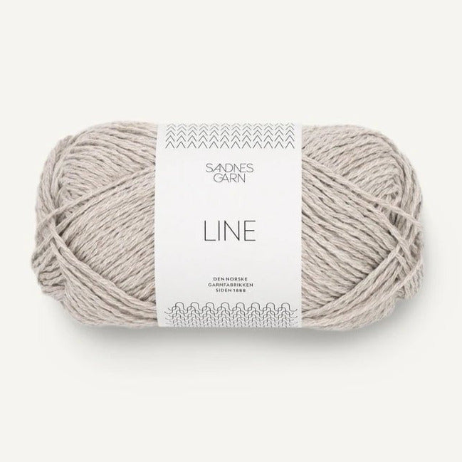 LINE 3820-Gris Perle - Sandnes Garn