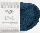 LINE 6061-Bleu foncé/Gris - Sandnes Garn