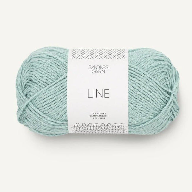 LINE 7720-Bleu/Menthe - Sandnes Garn