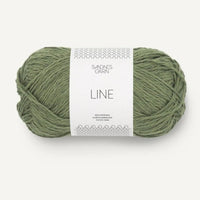LINE 9062-Vert Olive - Sandnes Garn