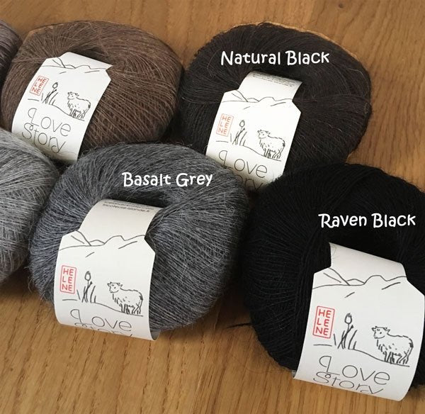 LOVE STORY Basalt grey - Hélène Magnússon