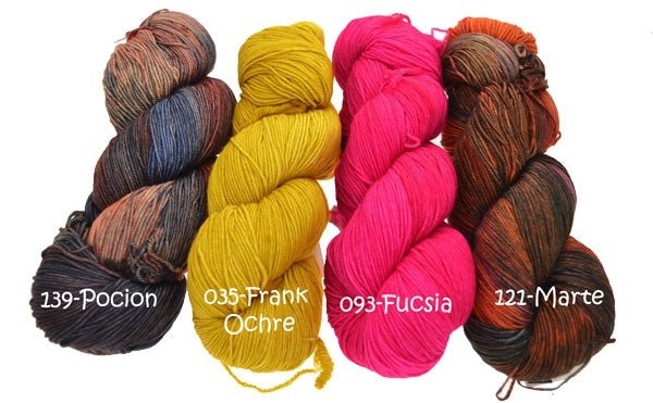 MALABRIGO SOCK 035-Frank Ochre - Malabrigo