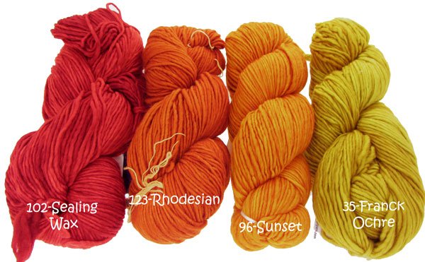 MALABRIGO WORSTED UNIE 010-Fluo - Malabrigo