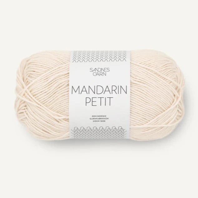MANDARIN PETIT 1012-Ecru - Sandnes Garn