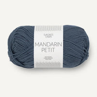 MANDARIN PETIT 6061-Bleu foncé/Gris - Sandnes Garn