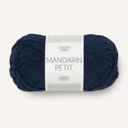 6073 - Bleu Marine MANDARIN PETIT - Sandnes Garn