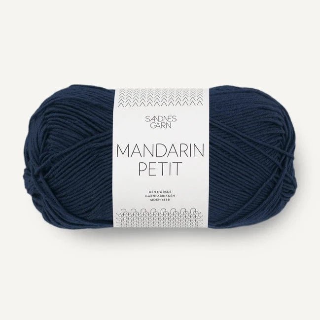 MANDARIN PETIT 6073-Bleu Marine - Sandnes Garn
