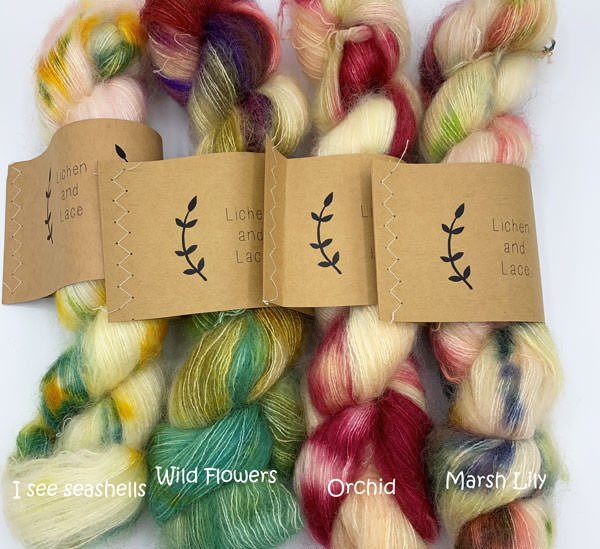 MARSH MOHAIR Amber - Lichen and Lace