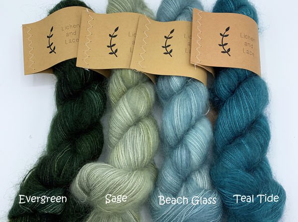 MARSH MOHAIR Amber - Lichen and Lace