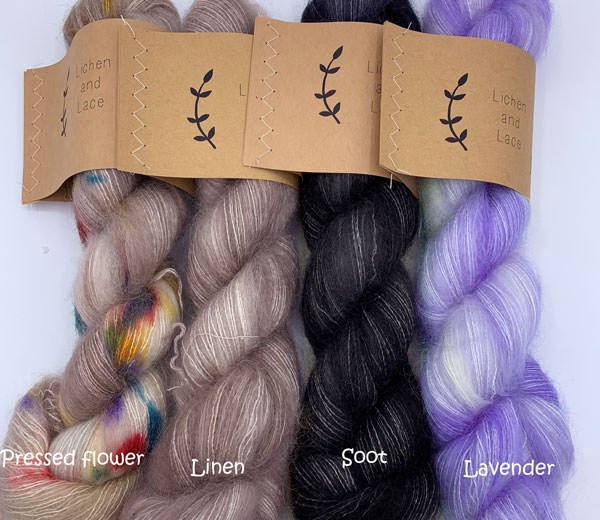 MARSH MOHAIR Amber - Lichen and Lace