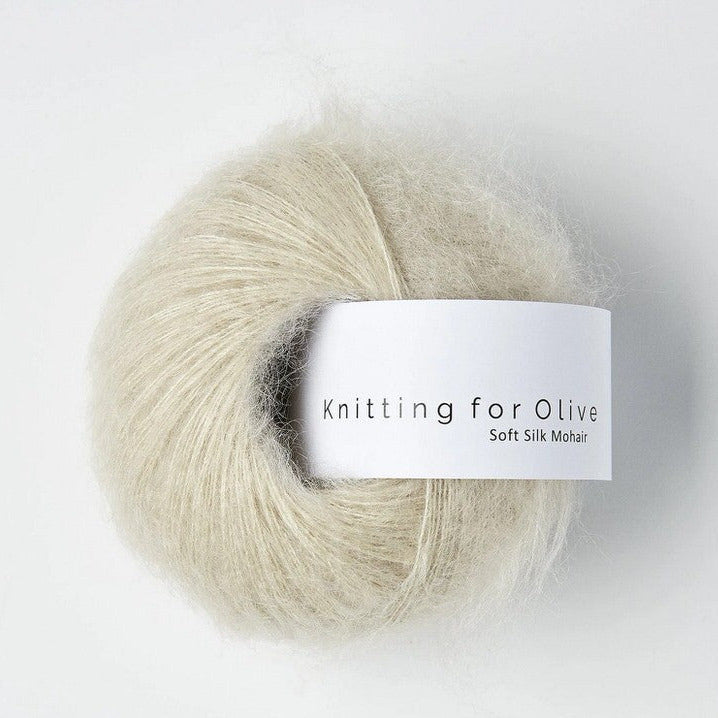Soft Silk Mohair Marzipan - Knitting for Olive