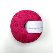 Pink Daisies Merino - Knitting for Olive