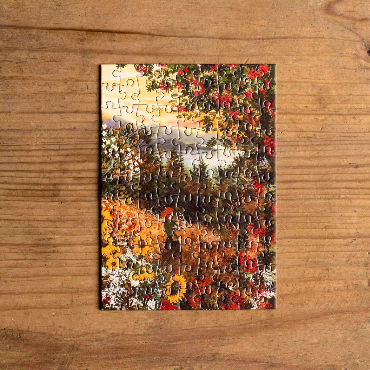 Mini Fall Puzzles Mini puzzle Autumn Foraging - Trevell - Wool and Knit – Laine et Tricot