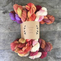 MINI SOCK FADE SETS Day 2 - Lichen and Lace