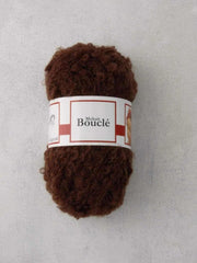 4581 - Brown MOHAIR BOUCLE - De Witte Engel