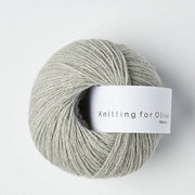 Pearl Gray Merino - Knitting for Olive