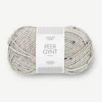 Peer Gynt 1035-Lys Gramelert Lovfall Tweed - Sandnes Garn