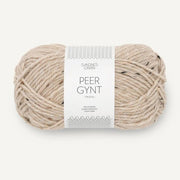 2730 - Beigmelert Natur Tweed Peer Gynt - Sandnes Garn