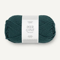 Peer Gynt 7281-Dyp Petrol - Sandnes Garn