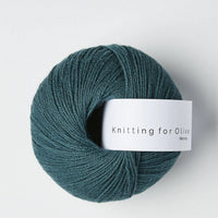 Merino Petroleum Green - Knitting for Olive