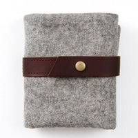 POCHETTE EN LAINE POUR AIG. INTERCHANGEABLES TWIG&HORN Light Gray - Twig & Horn