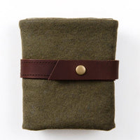 POCHETTE EN LAINE POUR AIG. INTERCHANGEABLES TWIG&HORN Olive - Twig & Horn