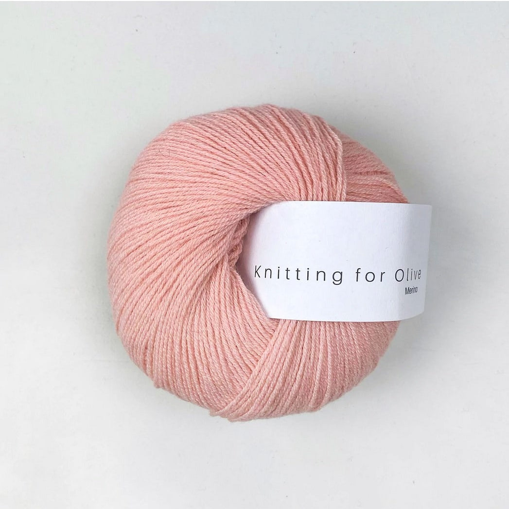 Merino Poppy Rose - Knitting for Olive