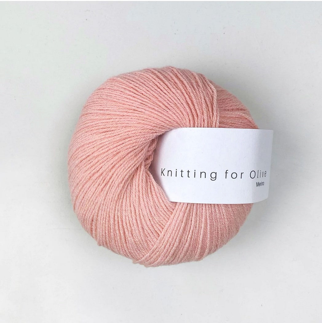 Merino Poppy Rose - Knitting for Olive