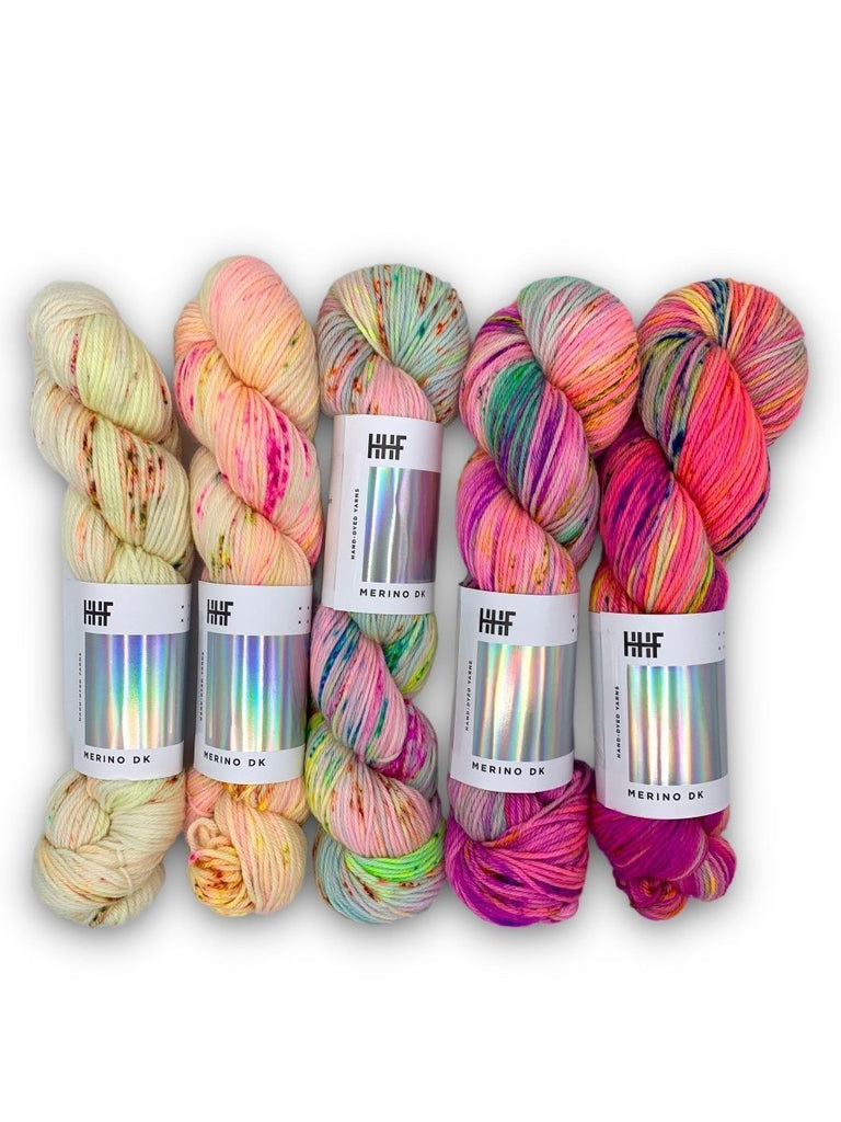 POTLUCK-Merino DK Fade Set 1 - POTLUCK – MERINO DK - Hedgehogfibres