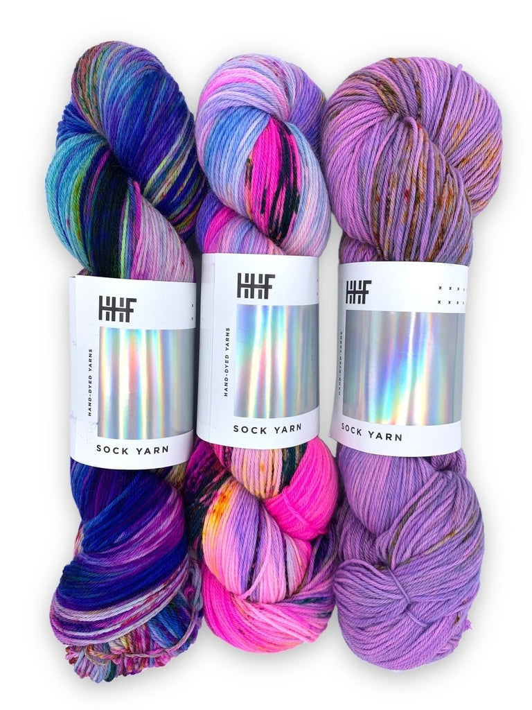 POTLUCK-Sock Yarn Fade Set 6 - POTLUCK – SOCK YARN - Hedgehogfibres