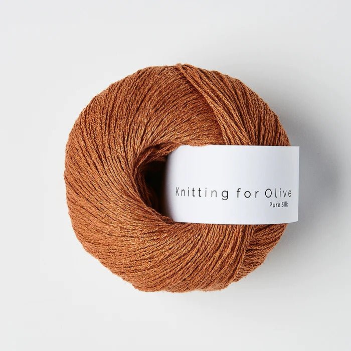 Pure Silk Copper - Knitting for Olive
