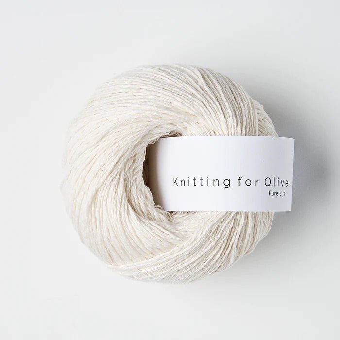 Pure Silk Cream - Knitting for Olive