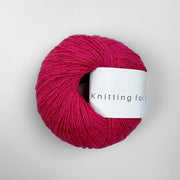 Pink Daisies Pure Silk - Knitting for Olive