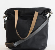 Black SAC A TRICOT EN TISSU TWIG&HORN - Twig & Horn