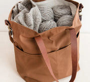 Camel SAC A TRICOT EN TISSU TWIG&HORN - Twig & Horn